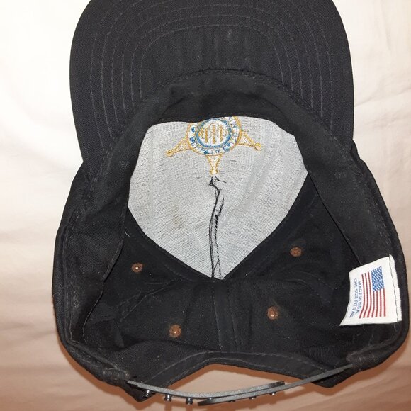 Beretta Elite Pistol Team Baseball Cap * Black * Made in USA * Snap Back * - Picture 3 of 4